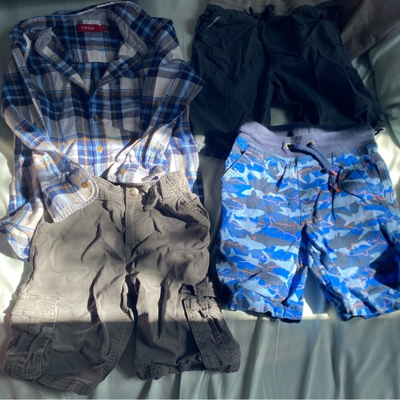 Shorts & Button Down Boys Bundle - Picture 1 of 5
